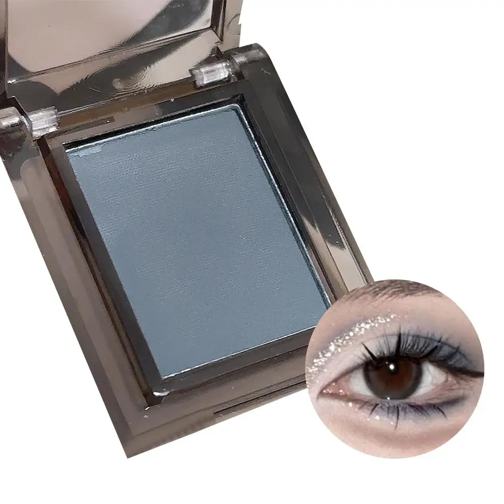 4 色ミニアイシャドウパレットマットグリッターアイシャドウ顔料防水アースカラーシマーアイシャドウポータブル化粧品