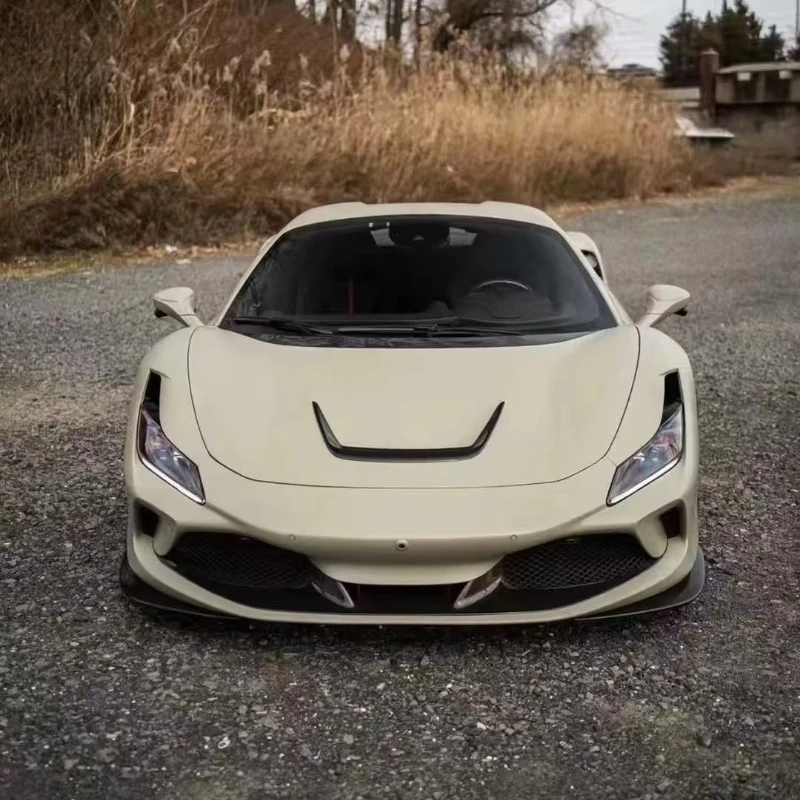 For F8 NT Carbon Fiber Body Kit NT Anterior Lip Diffuser Spoiler Hood Bumper Accessories F8 Carbon Fiber Body Kit