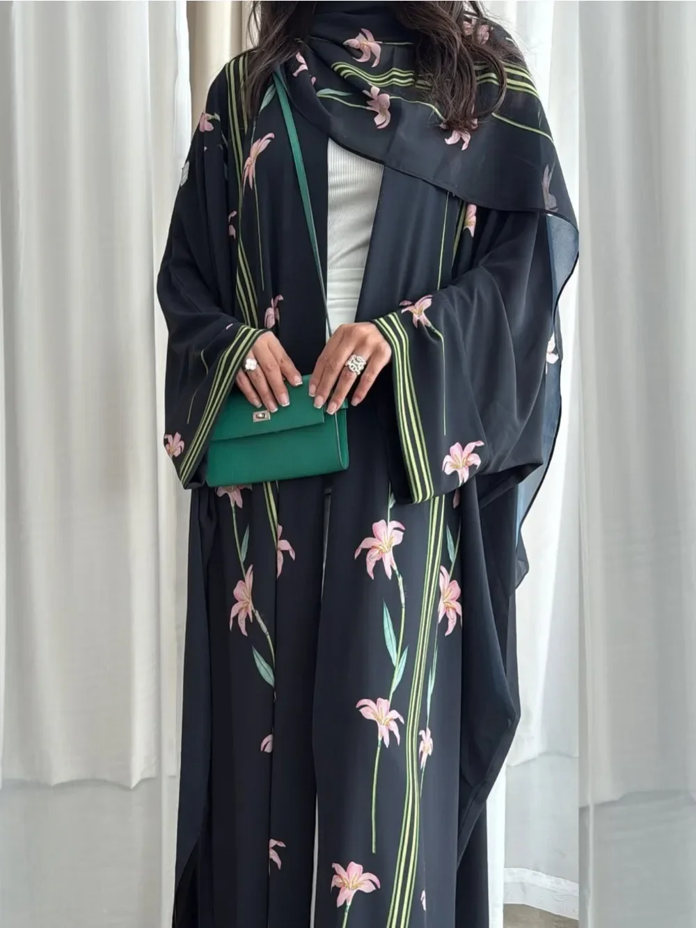 Eid Women Abaya Scarf Muslim Print Cardigan Dresses Abayas Kaftan Vestidos Arab Long Robe Ramadan Morocco Dubai Jalabiya 2026