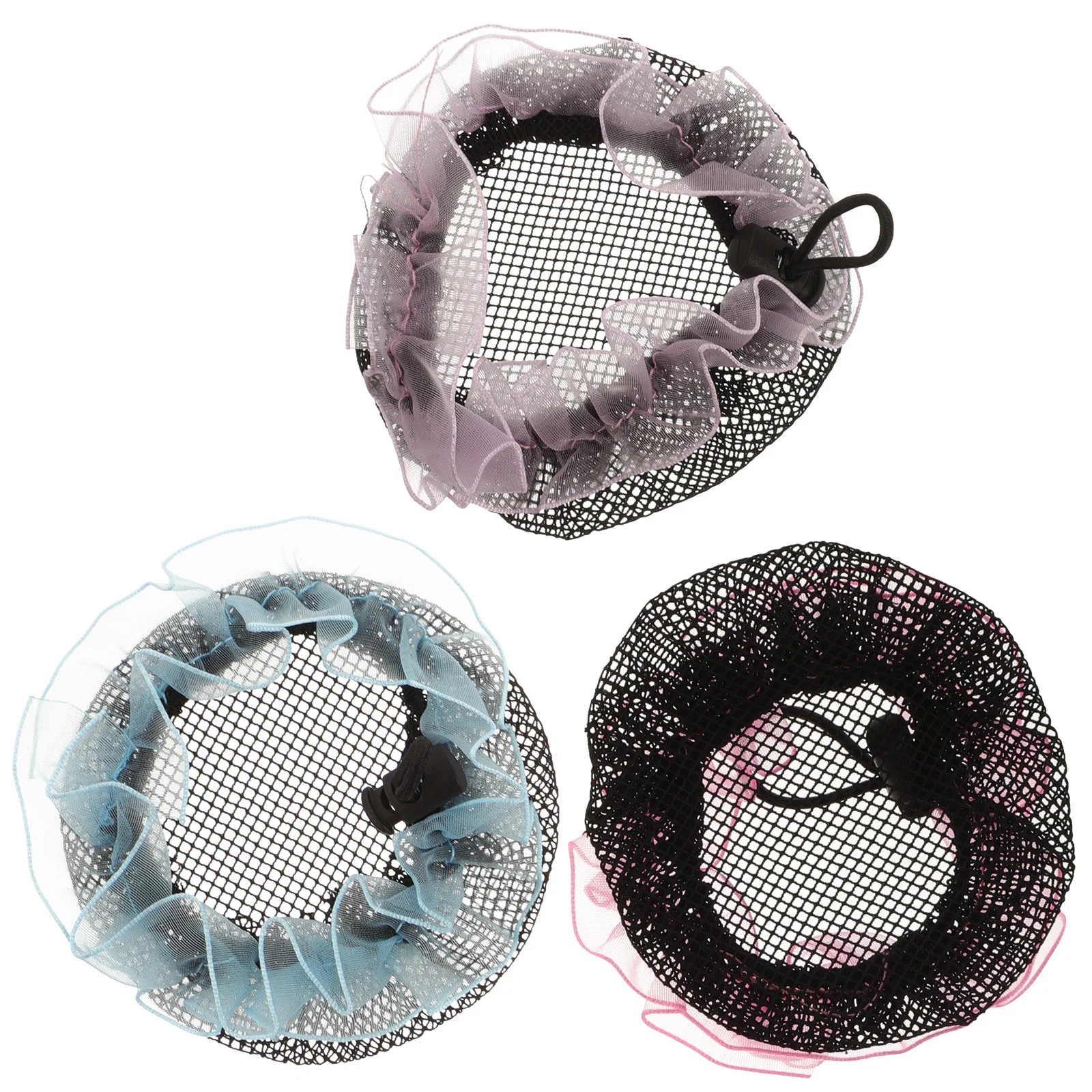 1Set Ballet Haaraccessoires Ballet Haarnet Broodje Netten voor Meisjes Comfortabel Lichtgewicht Veilig voor Dansvoorstellingen