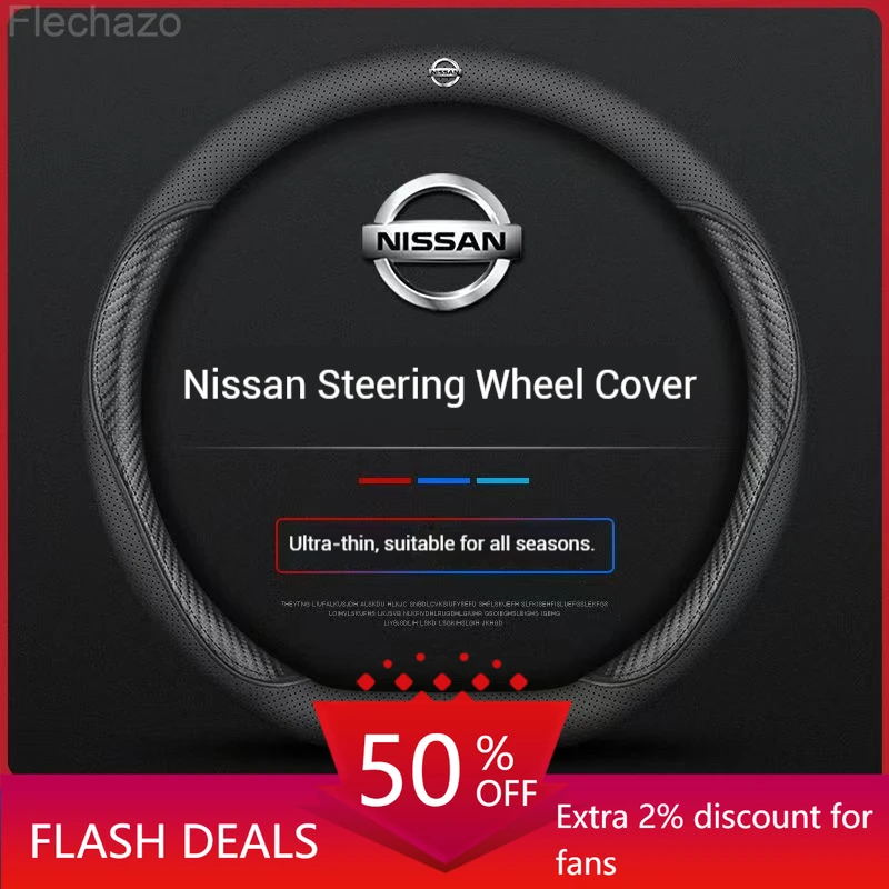 

Car anti-slip suede breathable steering wheel cover For Nissan X-Trail Qashqai Sentra Serena Tiida Teana Juke Leaf Micra note