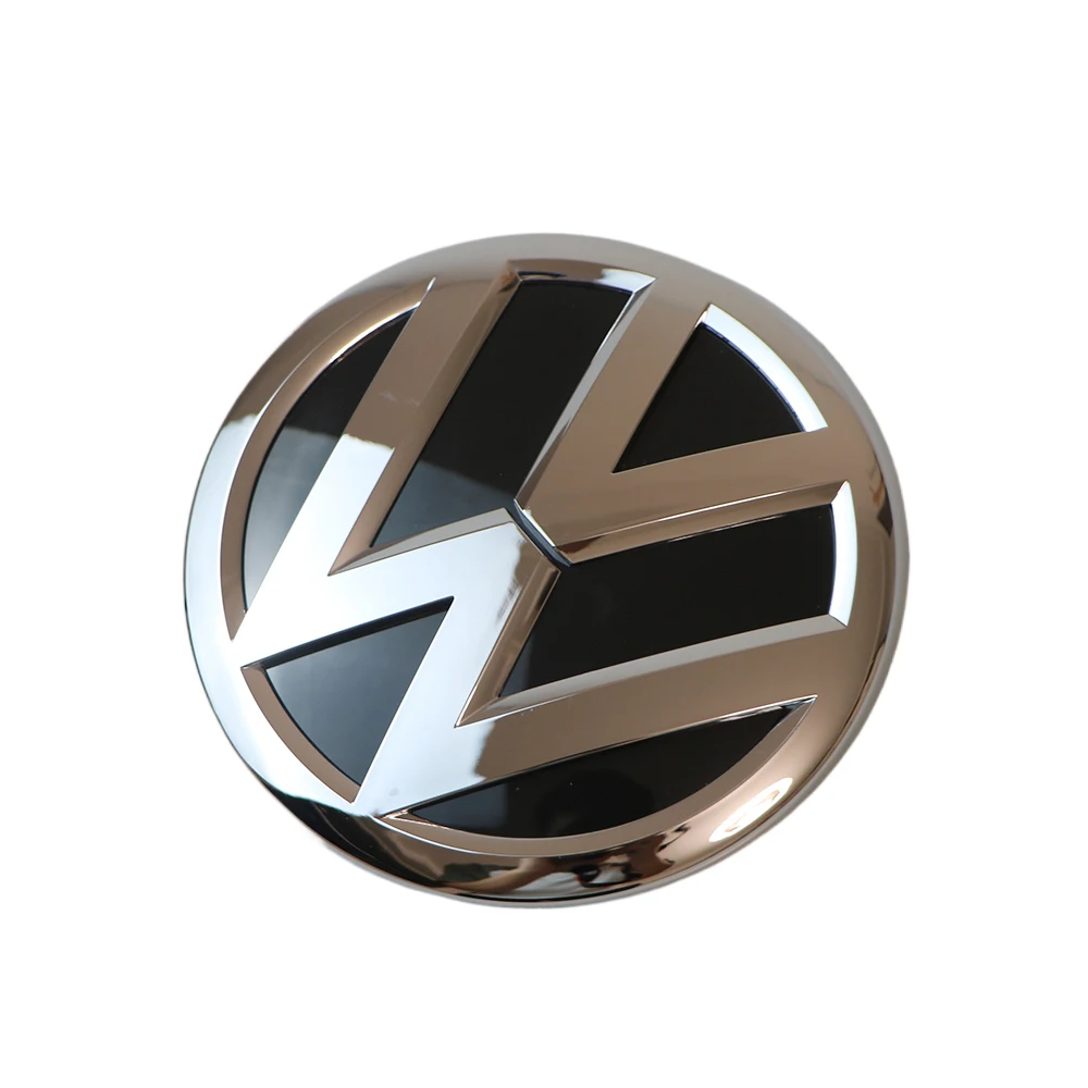 150mm Front Grille Badge Logo Emblem Silver Sticker For Volkswagen Arteon Polo Bora Passat Jetta Touran Golf/R32/GTI/Rabbit