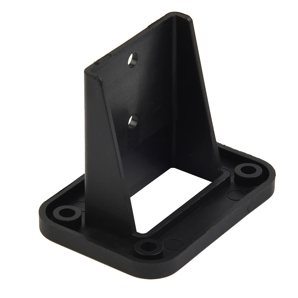 50A Flush Mount Bracket Panel Cover For Connector Black Recessed Socket For RV For Caravan Marine Electrical Wiring