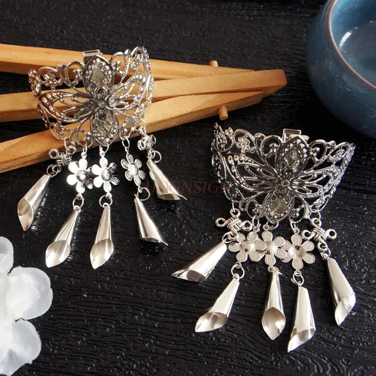 Antique headwear, handmade hair accessories, classical, bundled hair, tassel hair clips