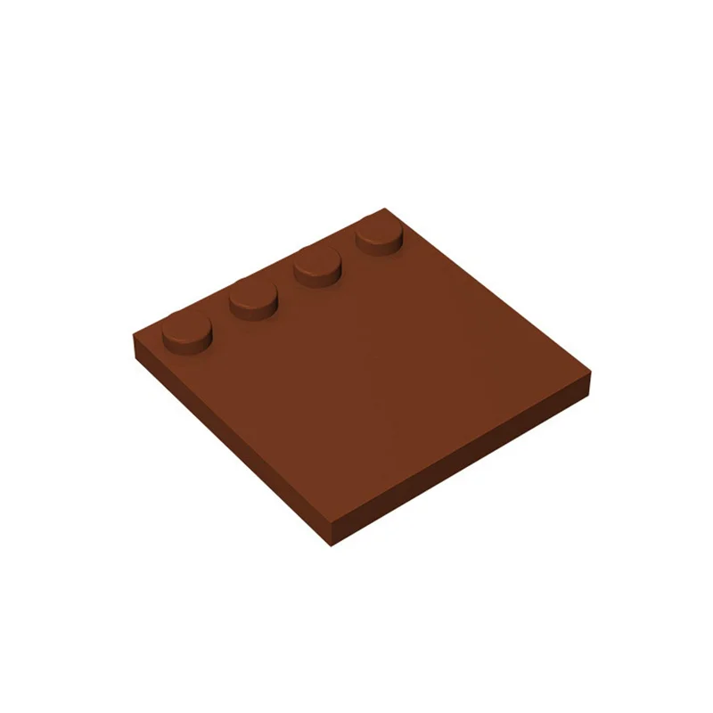 50pcs 6179 กระเบื้องดัดแปลง 4x4 Studs บนขอบอิฐคอลเลกชันจํานวนมาก Modular GBC ของเล่นสําหรับการวิเคราะห์ MOC 1 ชิ้นอาคารบล็อก
