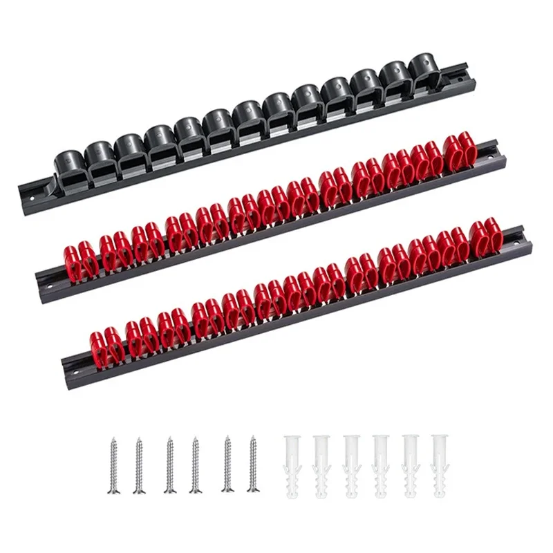 

3 шт. пластиковый держатель для хранения отверток, зажим для мастерской, стеллаж для хранения гаечных ключей, аппаратные инструменты, стеллаж для выставки товаров, органайзер для отверток, инструмент