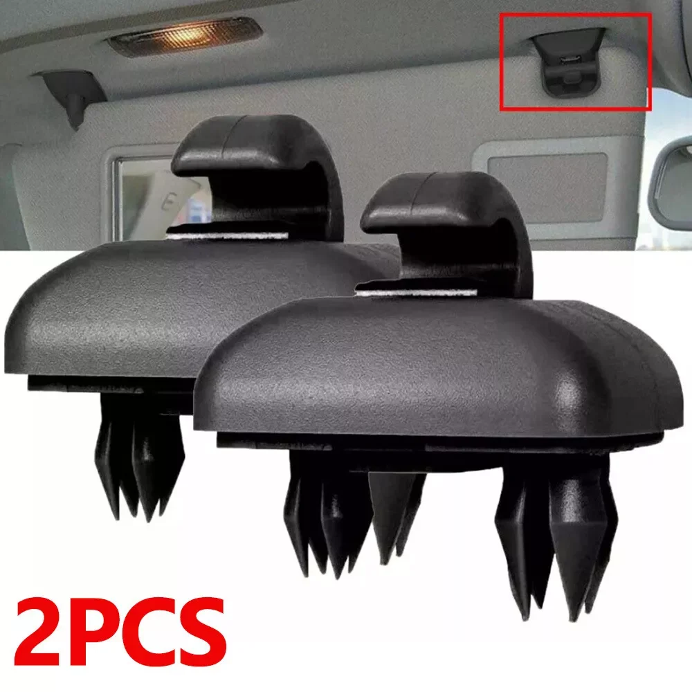 2pcs Auto Sun Visor Clip Hook 8E0857562 for Audi A1 A3 A4 A5 Q3 Q5 Bracket Hanger Replacement Sun Visor Clip Car Accessories