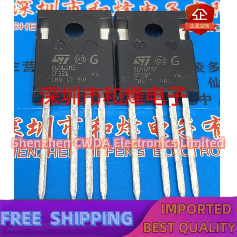 

10PCS-20PCS 56N60M2 STW56N60M2-4 TO-247 600V 52A In Stock Can Be Purchased