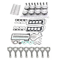 Engine Rebuild Gasket Kit Connecting Rod Piston Bearing Set For BMW N63B44 M5 M6 X5 M X6 7L B6 B7 B7L 4.4L
