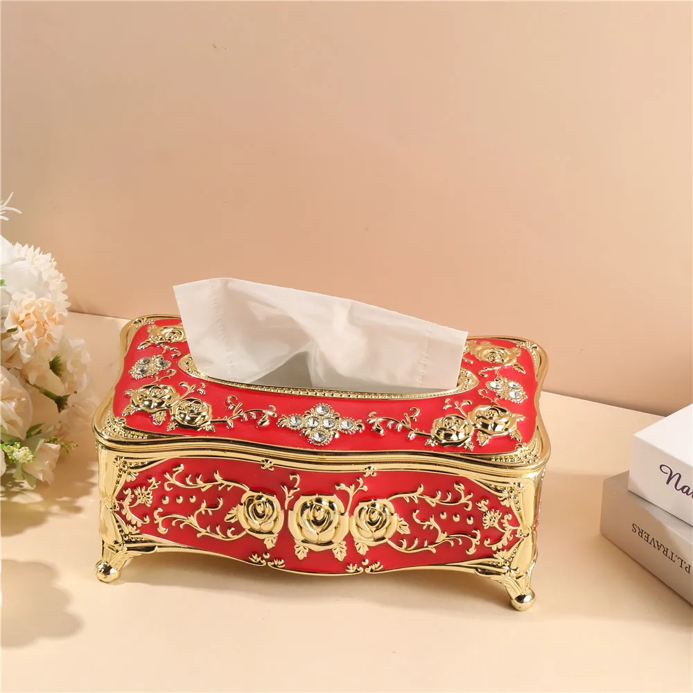 Luxus Continental Acryl Tissue Box Küche Tissue Lagerung Box Taschentuch Wc Tissue Halter Hause Speicher Supplies