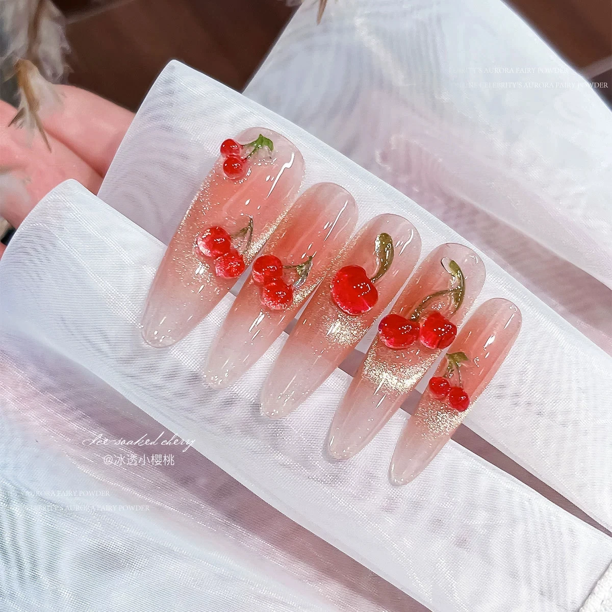 20 adet Mini Kırmızı Kiraz Tır - Nail Art Red Cherry incelemesi ve fiyatı