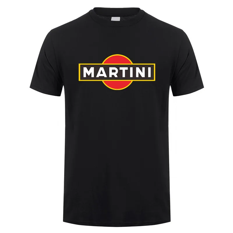 Martini Racing T Shirt New Cotton Men Summer Cool Martini T-shirt Funny Tee Man Tshirt