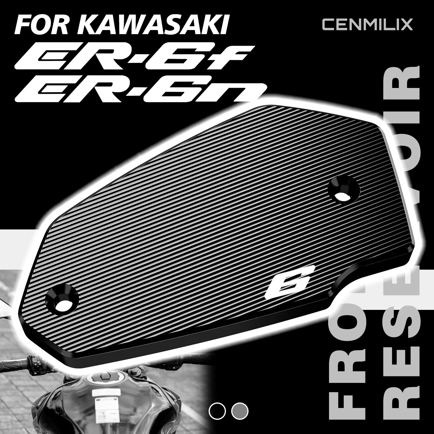 

Для KAWASAKI ER-6N ER-6F ER6N ER6F ER6 2006-2016 аксессуары мотоциклетная передняя крышка бачка тормозной жидкости крышка заливной горловины моторного масла