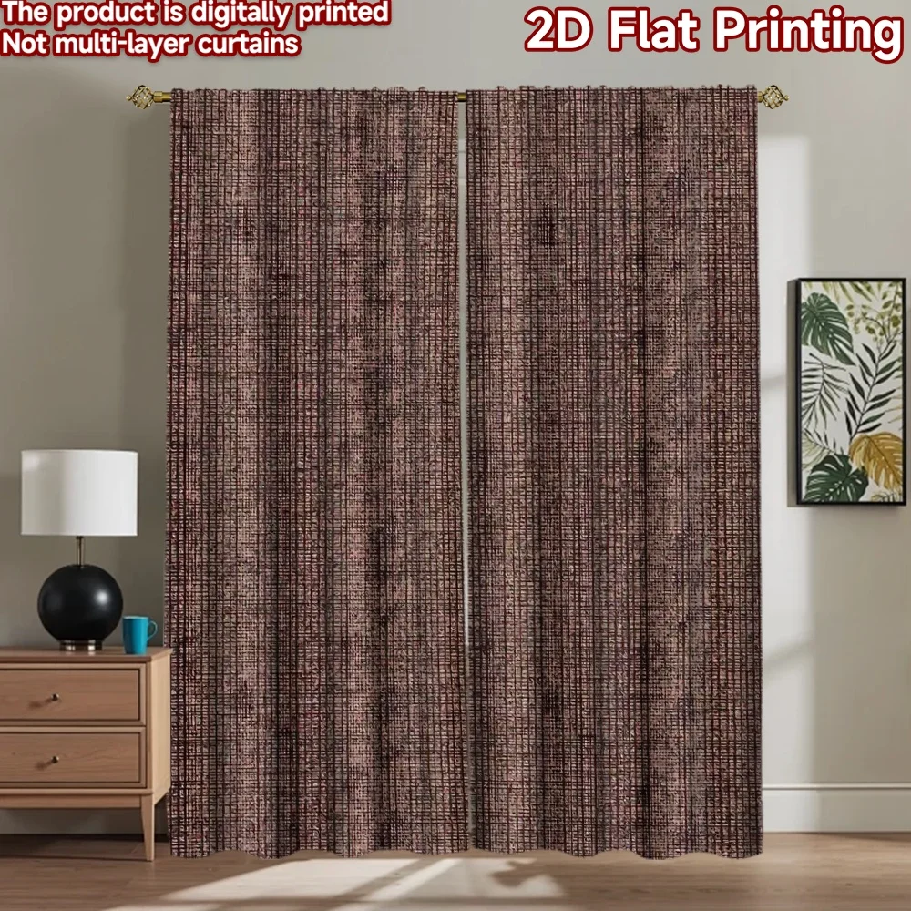 

1pc 2D flat Photography Backdrop Popular Background Banner Brown Vertical Lines 100% Polyester Party Decorations Use for