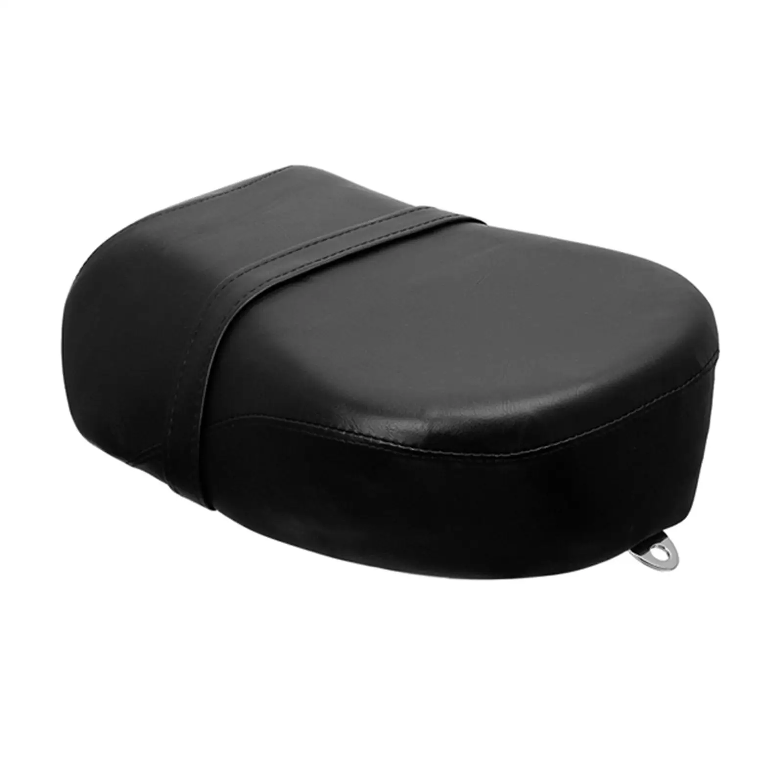 Motorcycle Rear Passenger Seat Cushion ,PU Leather Motorcycle Pillion Passenger Pad Seat, Replaces