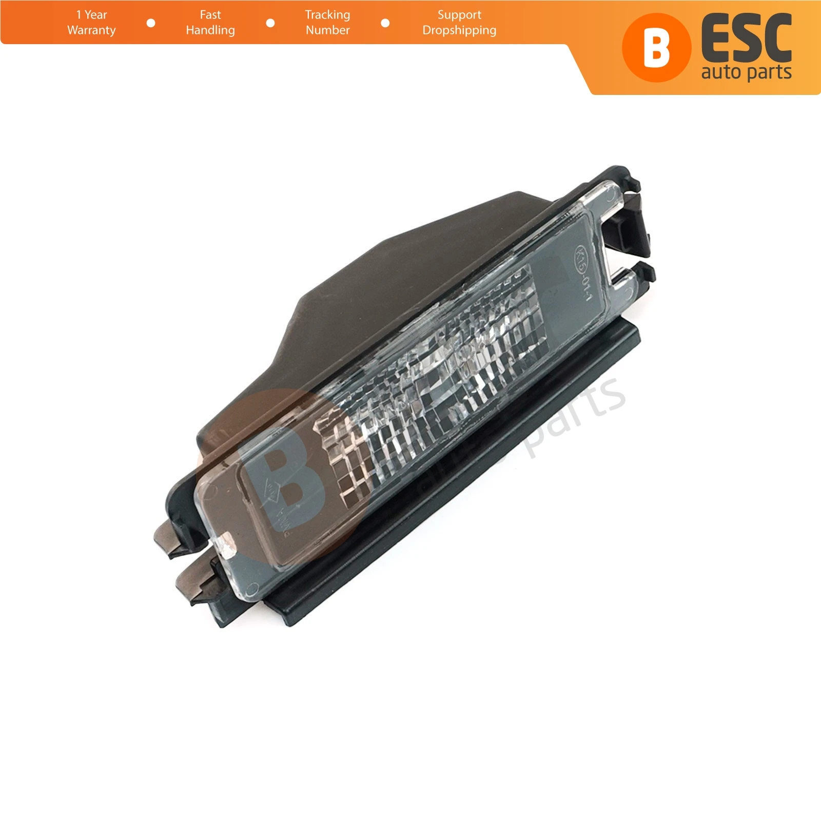 ESC Auto Parts ESP942 Number Plate Lighting Lamp 8200957874 for Dacia Logan Sandero 2 Renault Symbol 3 Ship From Turkey