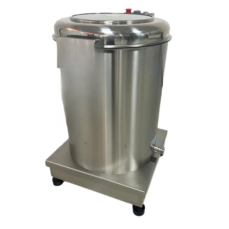 

Stainless steel water splitter, commercial food washing and drying bucket single dehydrator