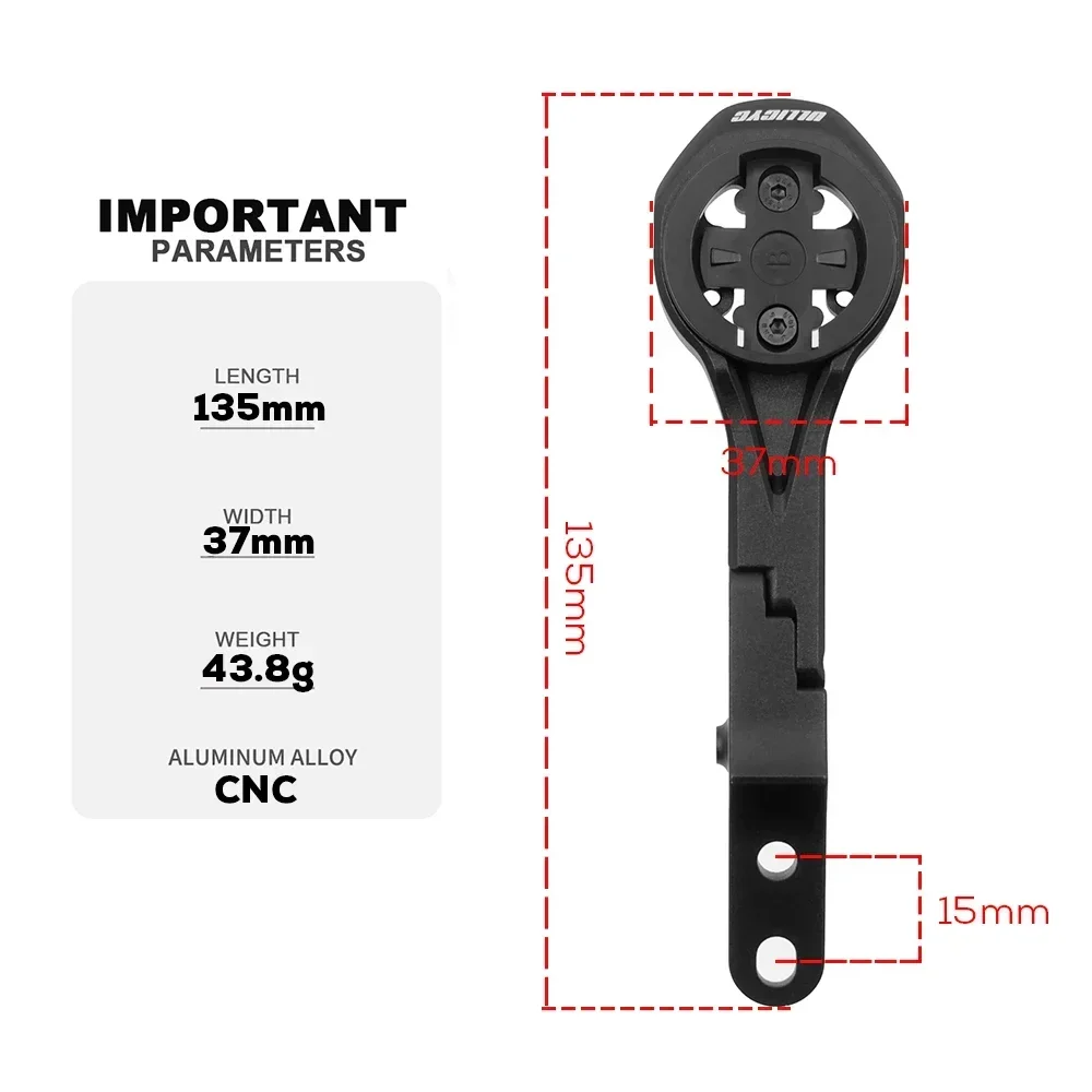 Soporte de ordenador para manillar integrado Cervelo S5 Aerobar, Compatible con Gopro/GPS/Garmin/Bryton/Wahoo, aleación de aluminio