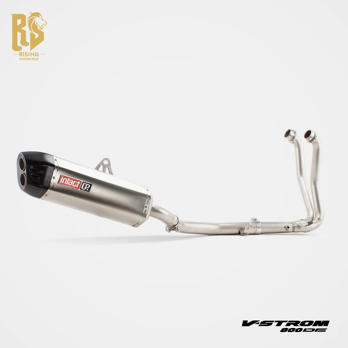 For Suzuki V-STROM 800SE DL800DE Full Set System Motorcycle Exhaust Modify Front Middle Link Pipe 51mm Escape Muffler 2023-2026
