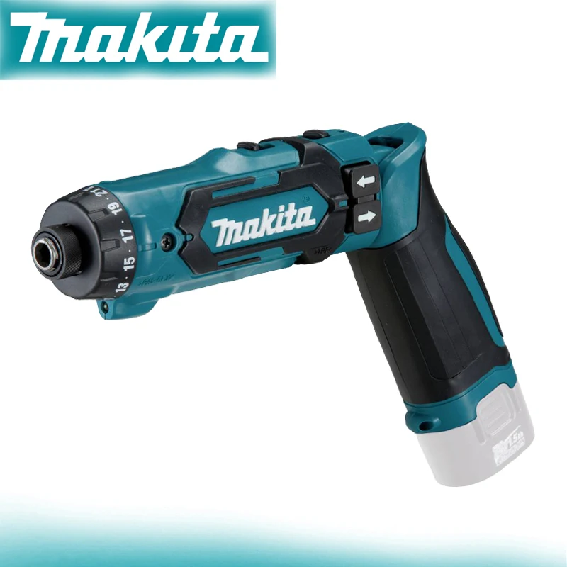 

Makita DF012DZ Cordless Screwdriver 1/4" Hex Driver‑Drill Kit Auto 7.2V Lithium-Io Convenient Power Tool Charger Battery Box Set