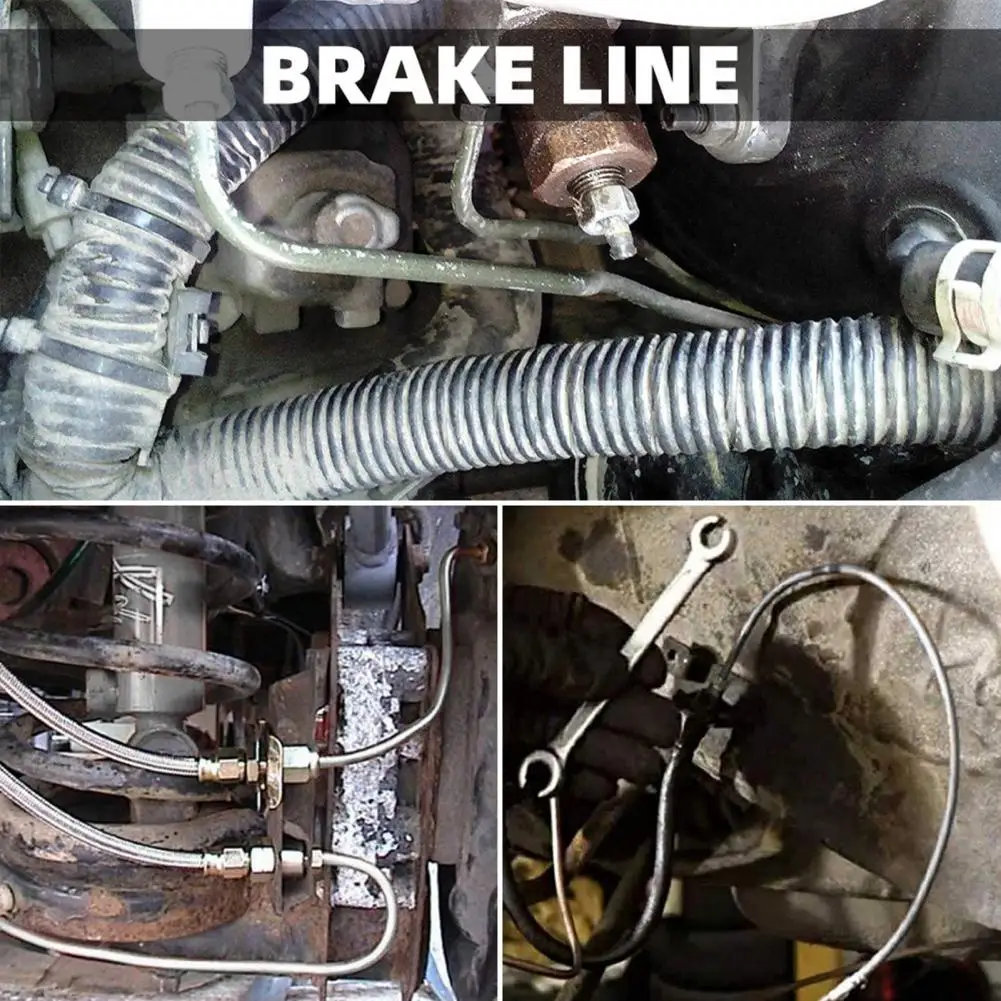 Brake Line Coil  Wide Application   Brake Line Kit Galvanized Steel Brake Line Tubing