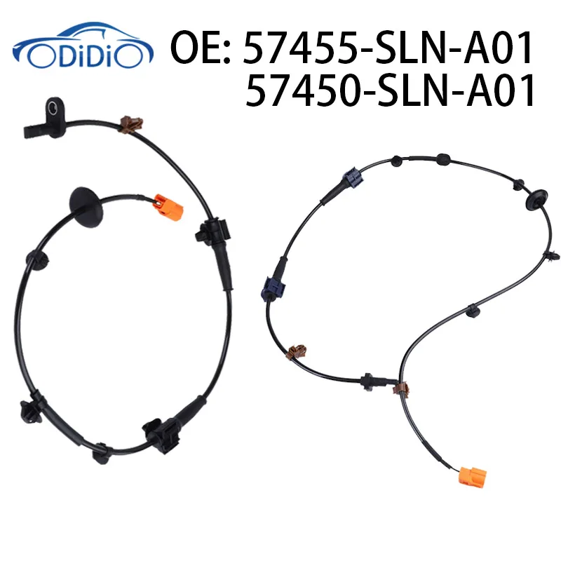 57455-SLN-A01 57450-SLN-A01 Front Left Right ABS Wheel Speed Sensor For Honda Fit 1.5L 2007-2008 57455SLNA01 57450SLNA0