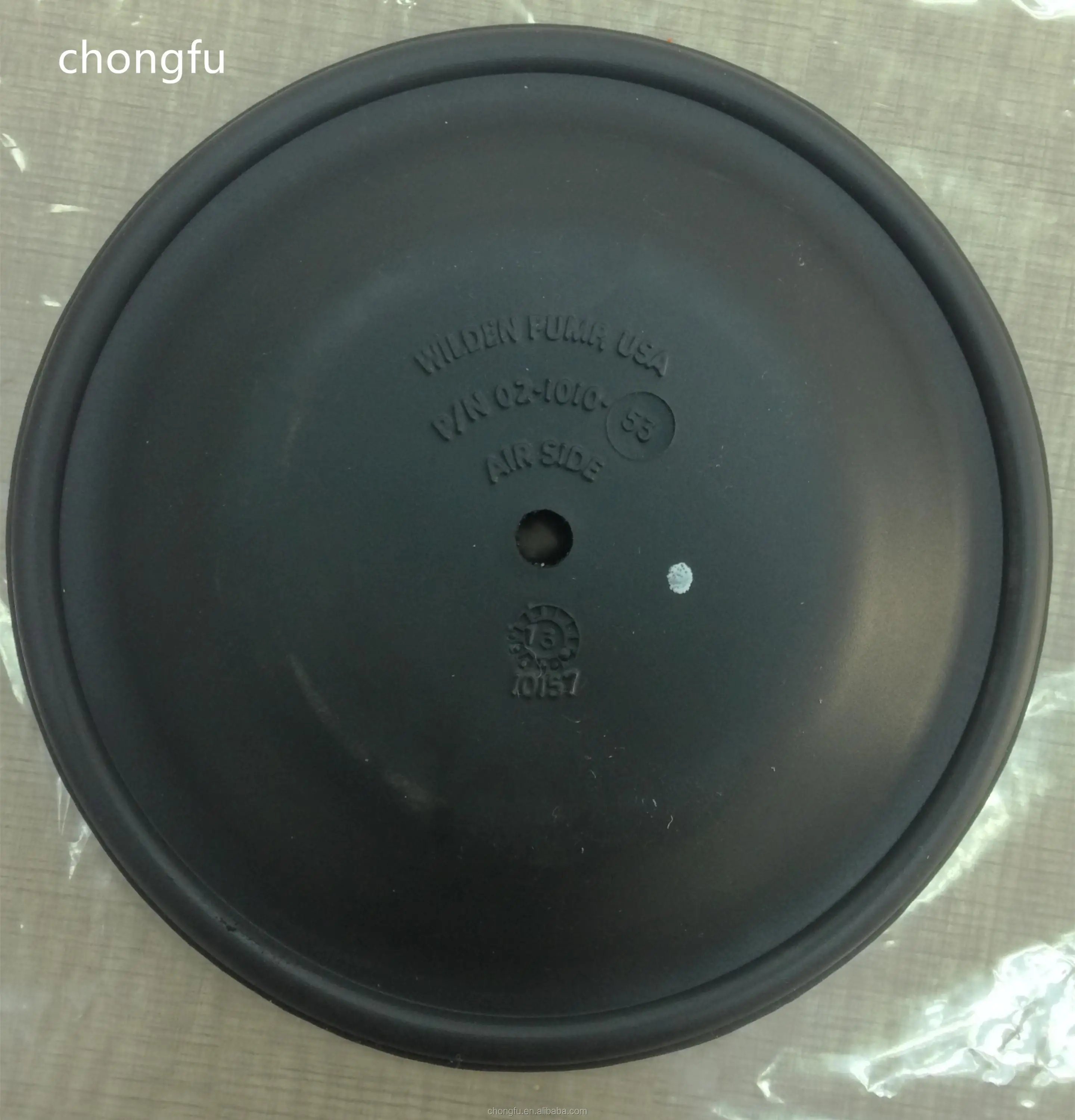 غشاء مطاطي أسود 02-1010-53 لأجزاء مضخة الحجاب الحاجز الهوائية البرية 1 بوصة تعمل بالهواء المزدوج AODD للاستخدام الصناعي #2