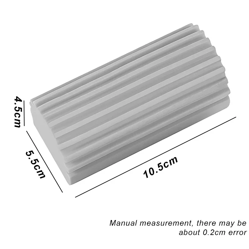 Magical Dust Cleaning Sponges Pva Sponge Damp Clean Duster For Cleaning Blinds Glass Baseboards Vents Railings Mirrors Window