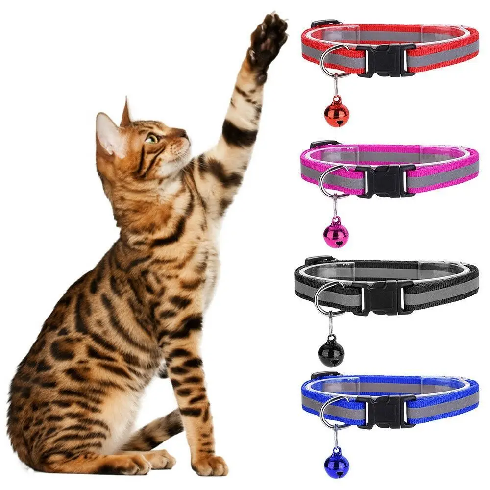 

Soft Flashing For Puppy Kitten Light Up Night Dog Accessories Nylon Cat Collar Pet Collar Pet Supplies Necklace