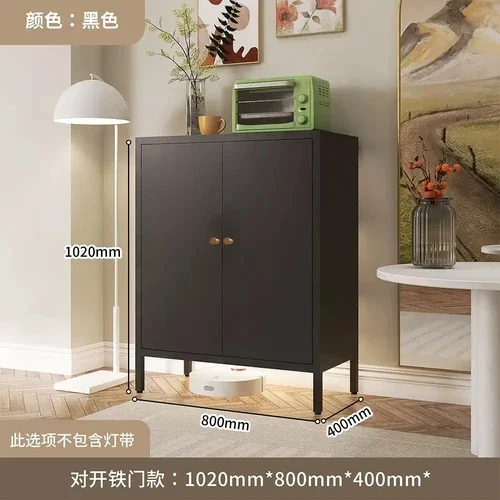 White Coffee Storage Cabinet Korean Kitchen Wooden Craft Pantry Cabinet Glass Disinfecting Dresser Vitrina Modular Furniture