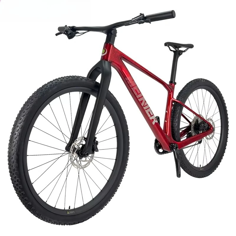 

Carbon Mountain Bike with Fully Hidden Handlebar Hardtail Mountain Bike Super Light Carbon Fiber Mtb Bike 29 Inch