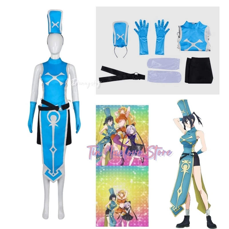 

Ciel Cosplay The Stunned Hero and the Assassin Princesses 2025 Anime Costume wig Halloween Clothes Women Uniforms Adult アネモネ