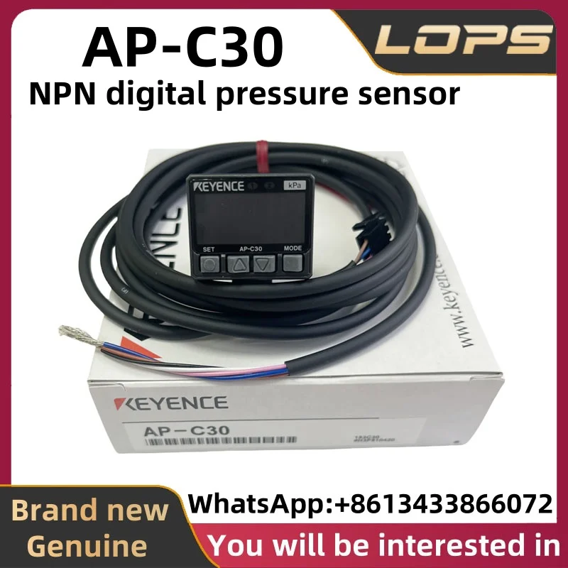 

Датчик давления KEYENCE AP-C30, новый, оригинальный, в наличии большое количество, добро пожаловать за консультацией.