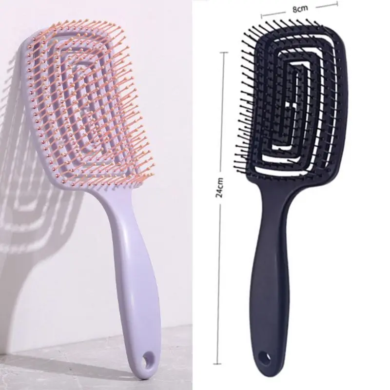

Multi-Function Anti-Static Massage Hair Comb for Women - Wet & Dry Styling Tool, Exfoliating Scalp, Salon-Quality Detangler