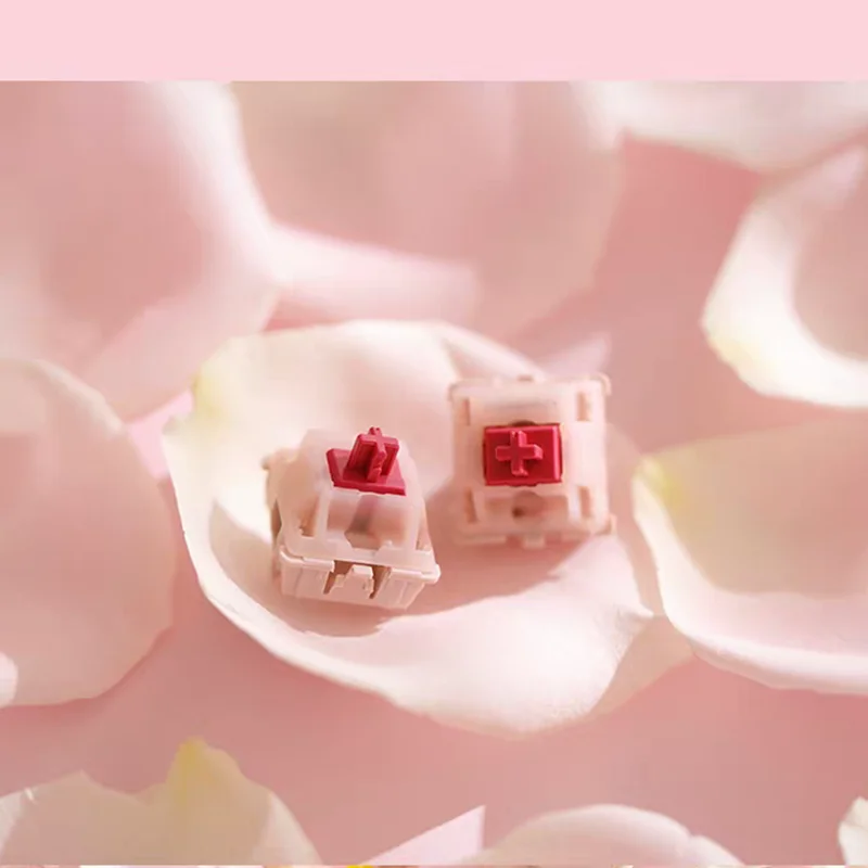 

Оригинальный переключатель Cherry MX Petal MX2A, 5 контактов, тактильная тонкая смазка для механического переключателя клавиатуры, аксессуары для ПК