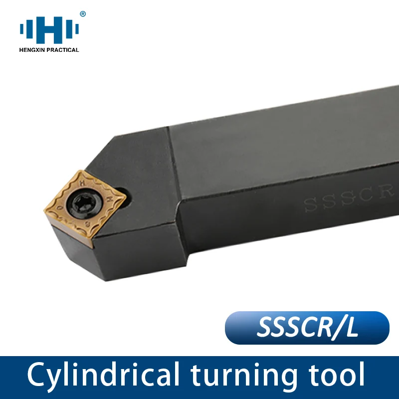 HENGXIN External Turning Tools Holder SSSCL2020K09 SSCR2525M12 SCMT Carbide Inserts Lather SSSC CNC Machine Bar Cutting Tools