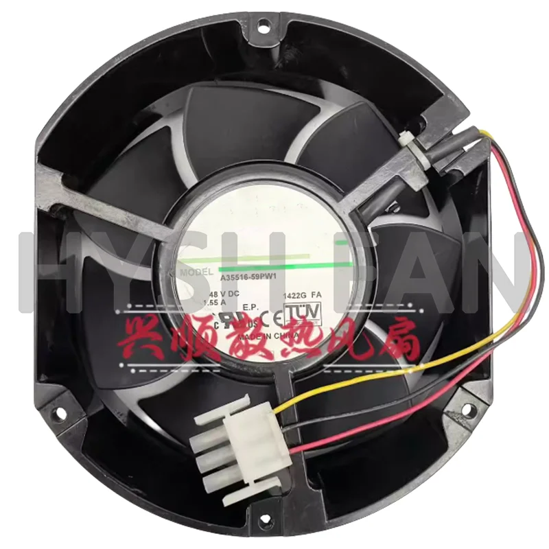 

A35516-59PW1 17251 48V 1.55A Inverter Large Air Cooling Fan