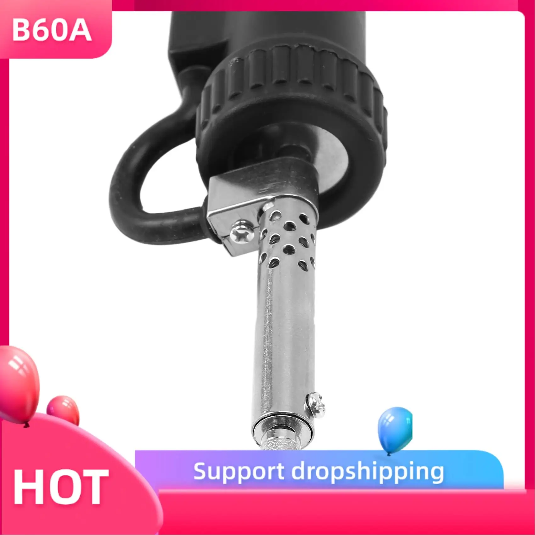 

B60A 30W 220V Electric Vacuum Solder Sucker Desoldering Pump Iron Tool Soldering Tools Automatic Suction Tin Tools Eu Plug