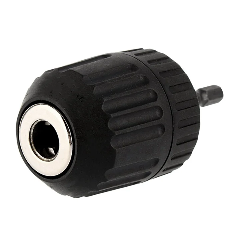 

AS94-3X Keyless Drill Chuck Converter 3/8 Inch 24UNF + 1/4 Inch Hex Shank SDS Adaptor 0.8-10Mm