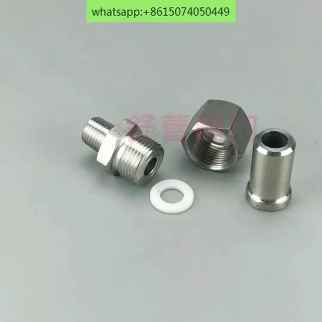 

10pcs 304 316 stainless steel butt welding straight terminal joint/welded straight terminal joint