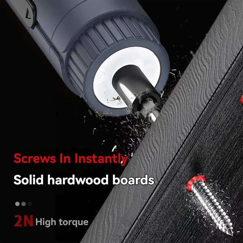 

Mini Electrical Screwdriver Set Smart Cordless Electric Screw Driver Rechargeable With 30 Bit Set Power Drill Tools