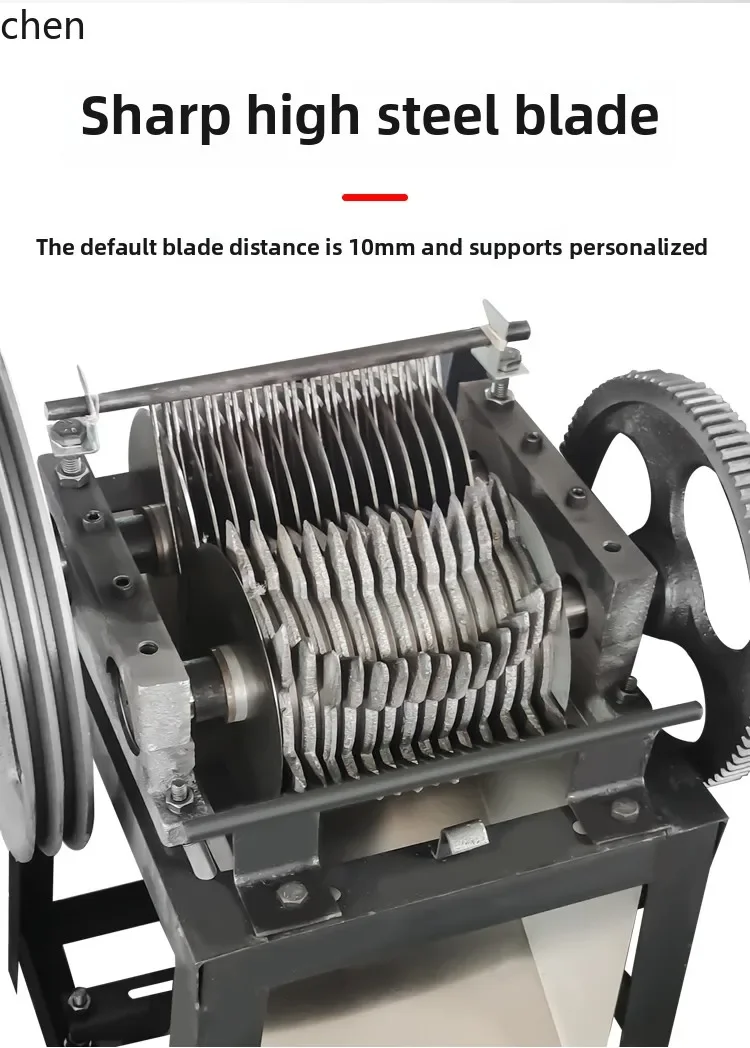 

ii5-15 electric fish cutter, high-power automatic stainless steel crab feeding fish crusher for commercial feed farms