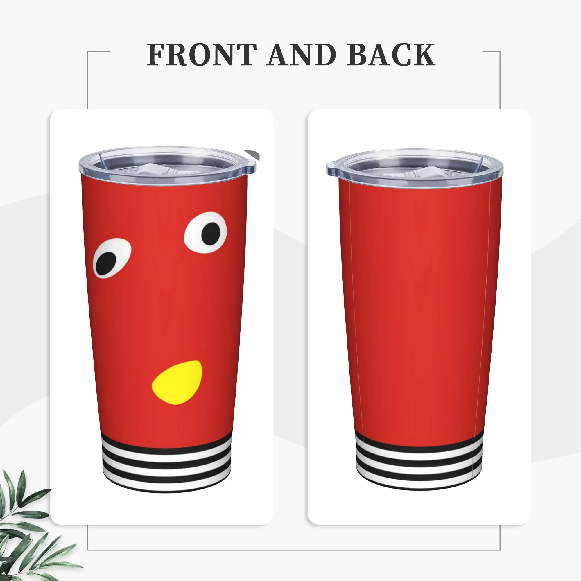 Juan Carlos Bodoque 31 Minutos Insulated Tumbler with Lid Stainless Steel Coffee Mugs Double Wall Hot Cold Drink Cup, 20oz
