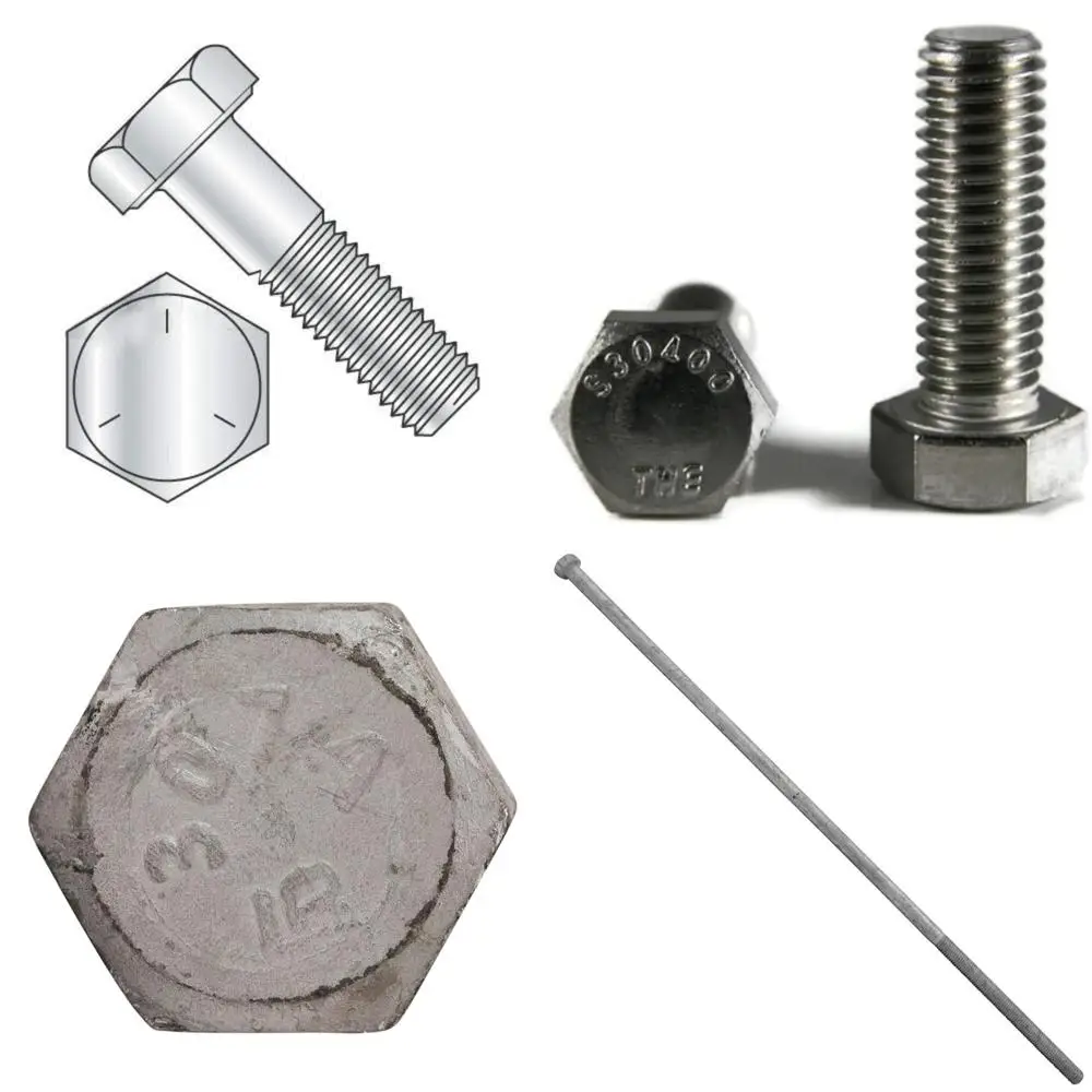 

Partially Threaded Zinc Plated Grade 5 Hex Bolts 3/8-16 x 1 7/8 Inch, 100 Pack UNC Thread for Strong Fastening Solutions