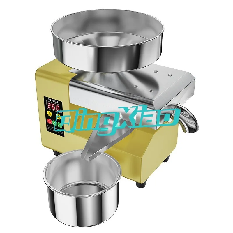 

R8S Home Oil Press Machine Intelligent Automatic Oil Press Machine Stainless Steel Commercial Small Oil Press Machine
