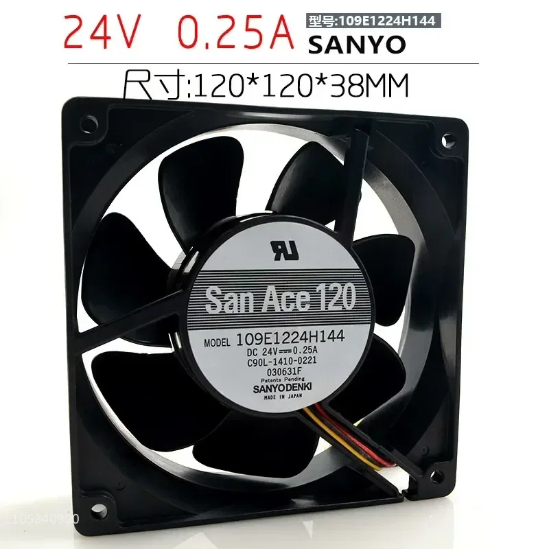 for Sanyo 12038 24V 0.25A Fan Original Imported from Japan Low Price