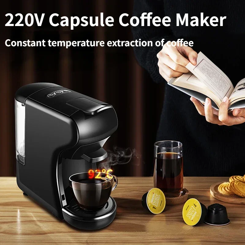 220V Espresso Capsule Coffee Maker Portable Office Commercial Home American Coffee Machine 19bar آلات لتحضير القهوة 에스프레소 머신