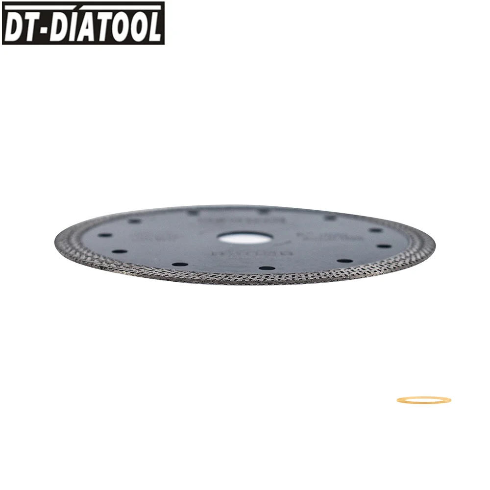 DIATOOL-قرص قطع الماس ، قطع شبكة عجلة ، توربو شفرات المنشار للبلاط ، الخزف ، الرخام ، ديا ، 4 "، 10 قطعة