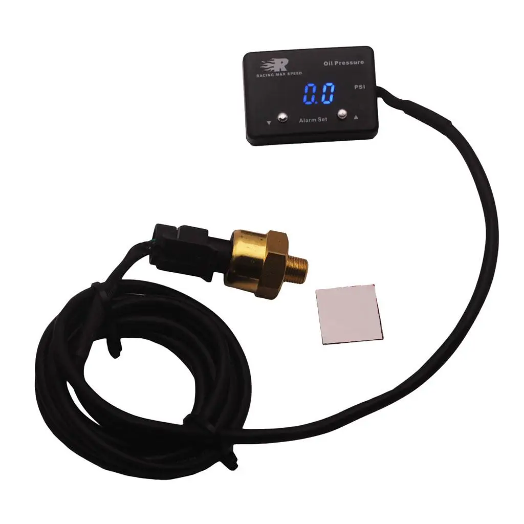 

1/8Npt Sensor Oil- Pressure-Display Digital Universal 12v High Accuracy