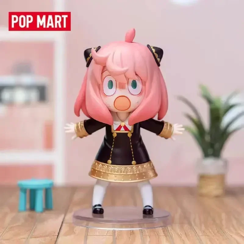 

POP MART Spy X Family Anya Series Blind Box Toys Kawaii Anime Action Figure Surprise Mystery Box Dolls Girls Gift
